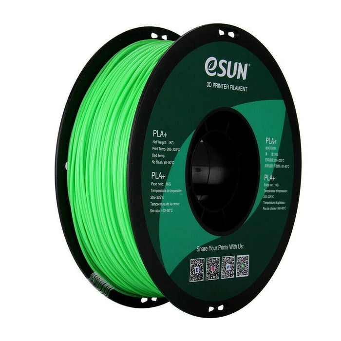 eSun PLA+ 1.75mm PEAK GREEN 1kg 3D Printer Filament