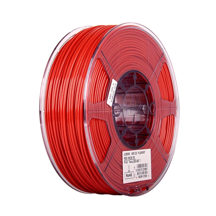 eSun ABS+ 1.75mm Red 1kg Filament (ABS+P175R1)