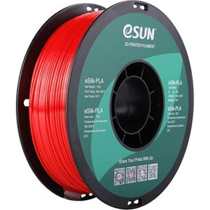 eSun ESILK-PLA 1,75mm ΚΟΚΚΙΝΟ 1kg