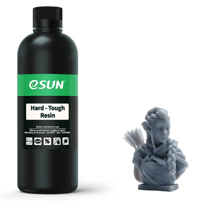 eSun Hard-Tough UV/LCD Grey Resin 1kg