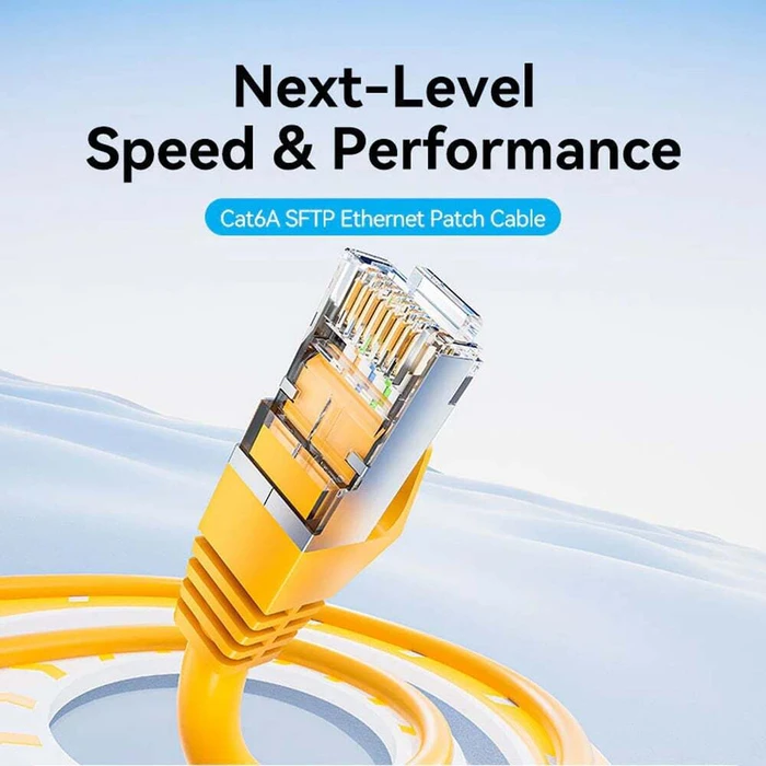 Vention Cat 6A SFTP Patch Cable 10M Yellow