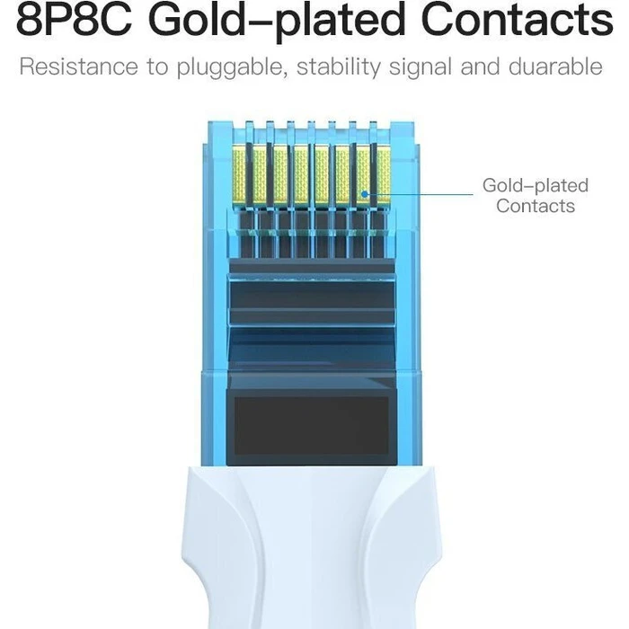 Network Cable VENTION Cat.5E UTP Patch Cable 1.5M Blue