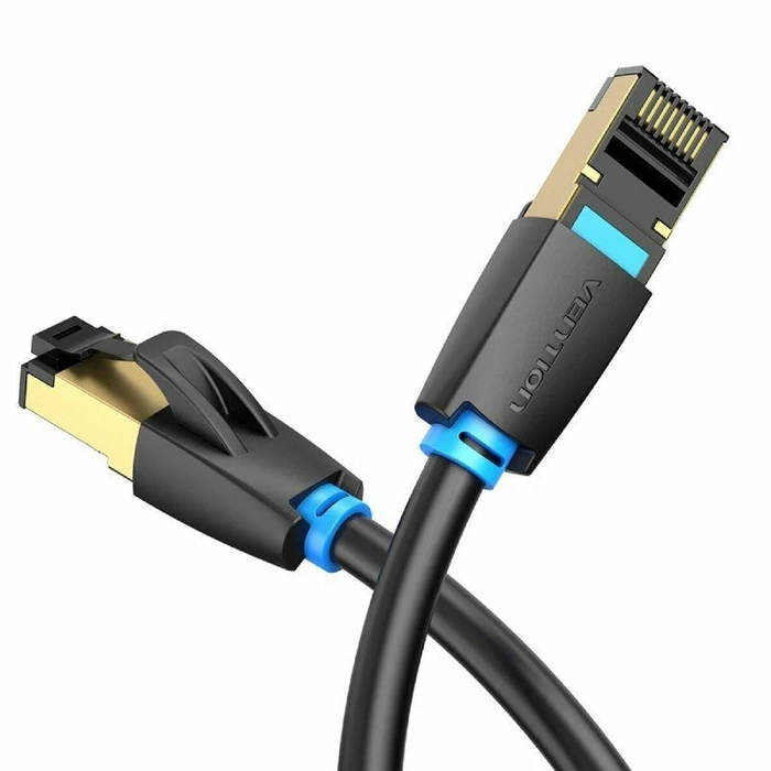 VENTION Cat 8 SFTP Patch Cable 1.5M Black IKABG