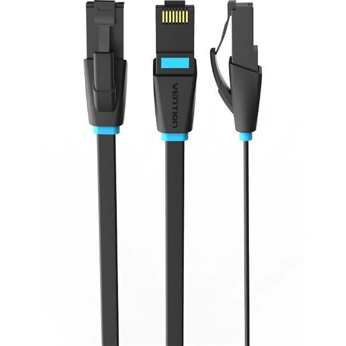 Cable VENTION Flat Cat 6 UTP Patch Cable 5M Black