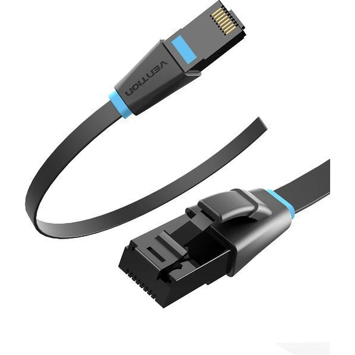 Cable VENTION Flat Cat 6 UTP Patch Cable 5M Black