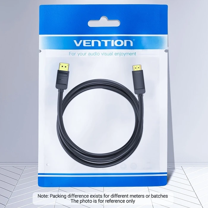 VENTION 4K DisplayPort to HDMI Cable 3M Black HAGBI
