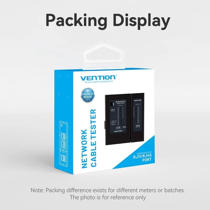 Vention KEFB0 Tester Καλωδίων Δικτύου RJ11 / RJ45