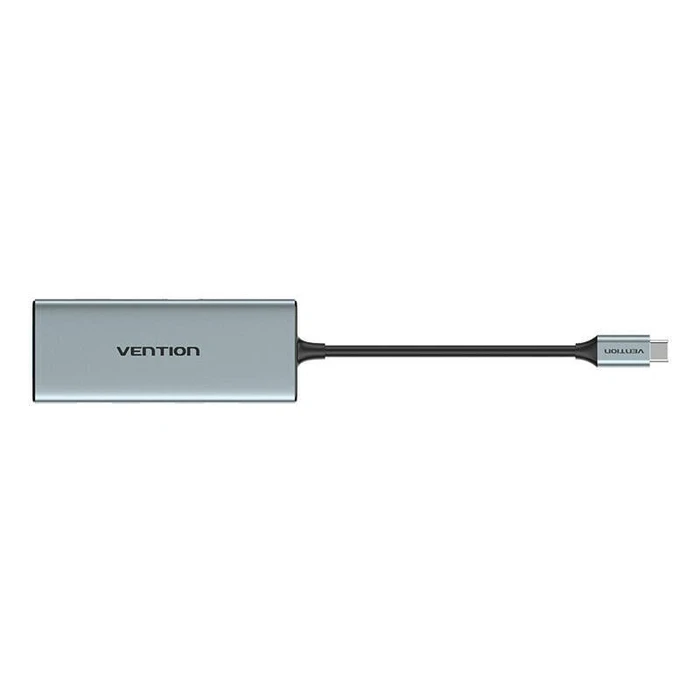 Default VENTION USB C to HDMI USB 3 0 x3 SD TF PD Docking Station