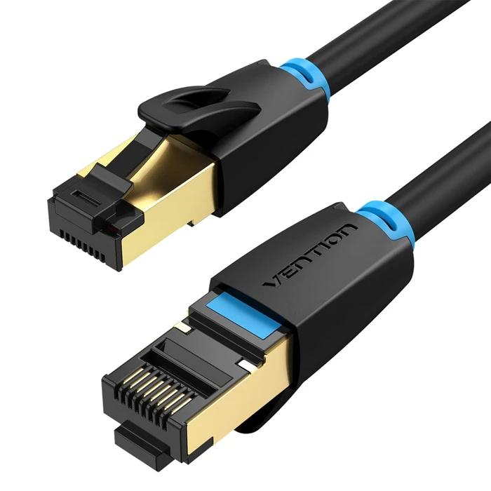 Networking Vention Cat8 SFTP Patch Cable 0.5M Black IKKBD