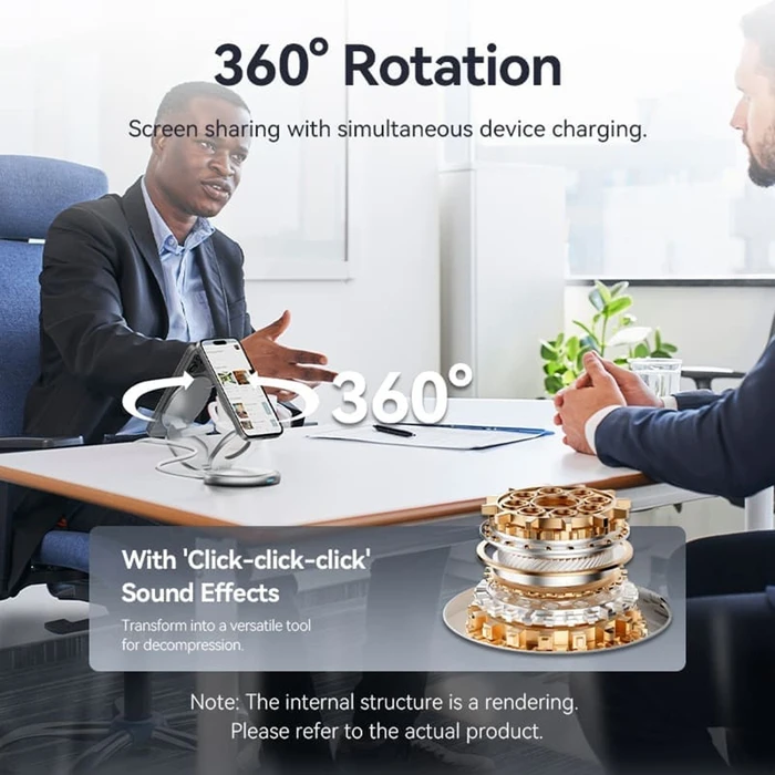 Wireless Charger Vention MagSafe Charger 15W White FGEI0