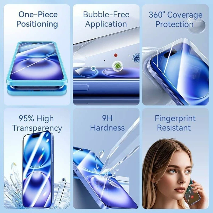 VENTION Προστατευτικό Οθόνης Tempered Glass iPhone 15 Pro KUMTCA-30
