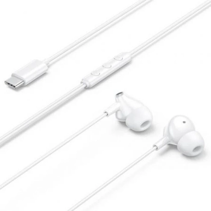 Vention Ακουστικά In Ear με DAC USB C Echo Lite Λευκά