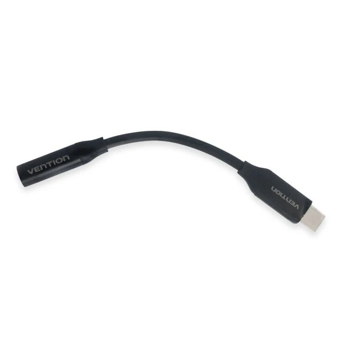 Vention USB C to 3 5mm Audio Adapter with DAC Black