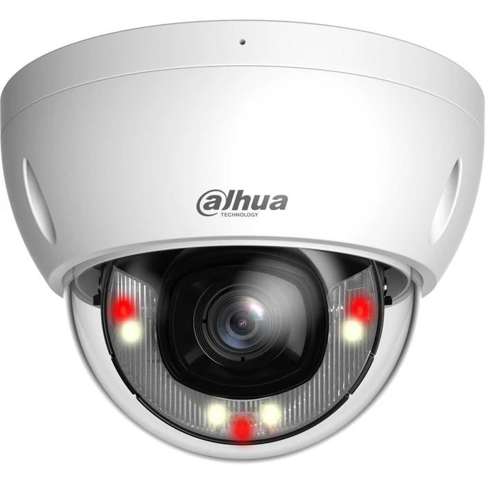 Dahua IP Κάμερα Παρακολούθησης IPC-HDBW2249E-S-IL-0280B Full HD 1080p Dome Αδιάβροχη με Μικρόφωνο 2.8mm