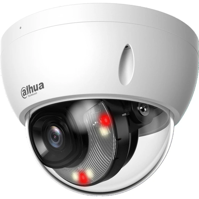 Dahua IP Κάμερα Παρακολούθησης IPC-HDBW2249E-S-IL-0280B Full HD 1080p Dome Αδιάβροχη με Μικρόφωνο 2.8mm