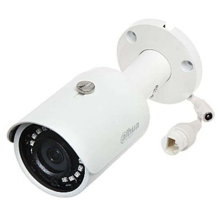 Dahua IPC-HFW1230S-0360B-S5 IP Κάμερα Παρακολούθησης Full HD 1080p Αδιάβροχη με Μικρόφωνο και Φακό 3.6mm