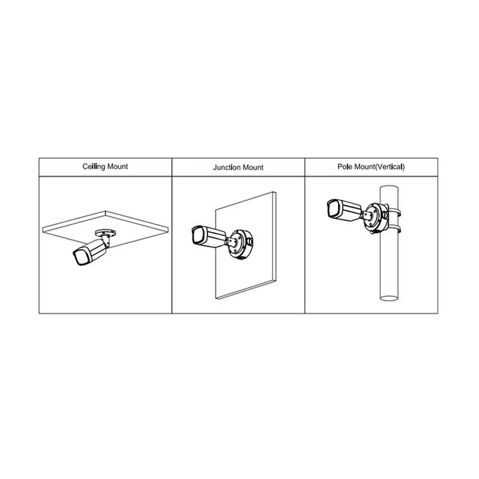 Dahua HAC-ME1509TH-A-PV-0360B-S2 HDCVI 5MP Bullet Security Camera, 3.6mm, Full Color Smart Dual Illuminator, IP67