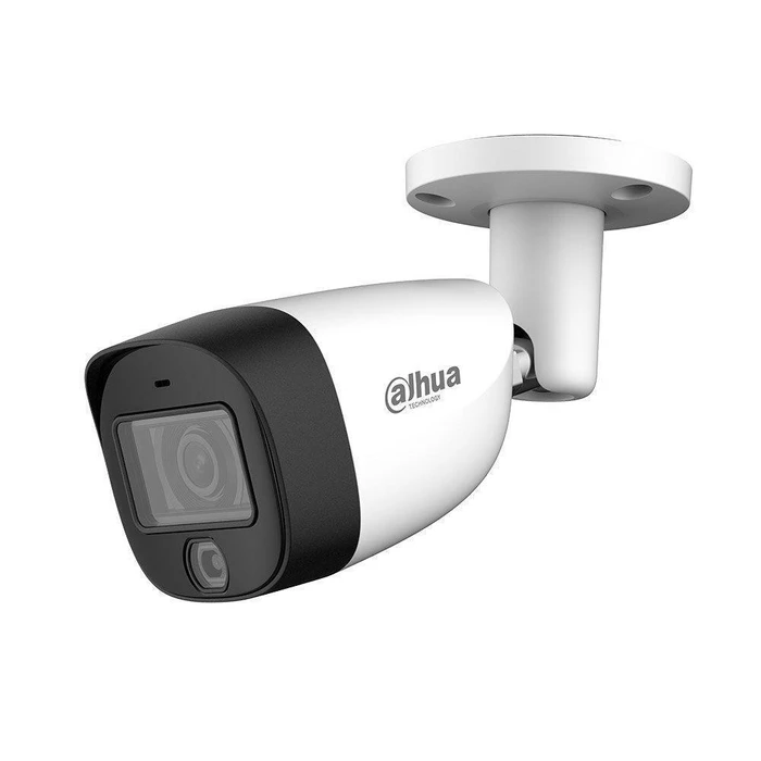 Dahua HAC-HFW1801CM-IL-A-0280B-S2 CCTV Κάμερα Παρακολούθησης 4K Αδιάβροχη με Μικρόφωνο και Φακό 2.8mm