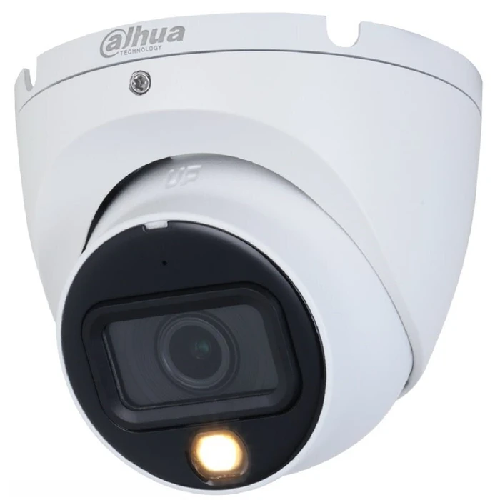 Dahua HAC-HDW1801TLM-IL-A-0280B-S2 Dual 4K Waterproof Dome Surveillance Camera with Microphone and 2.8mm Lens