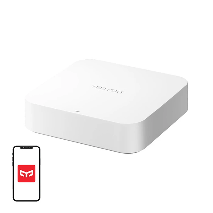 Yeelight Hub E1 YP-0751 Smart Gateway (Wi‑Fi/Bluetooth/Thread) - Συμβατό με Apple HomeKit, Google Home, Amazon Alexa, SmartThings & Matter