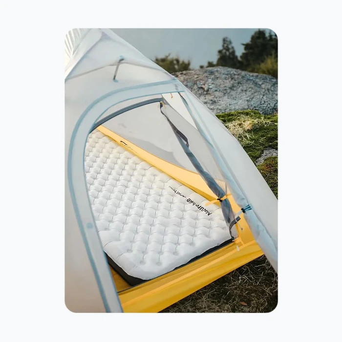 Naturehike Μονό Υπόστρωμα Camping 186x58x8 cm Γκρι