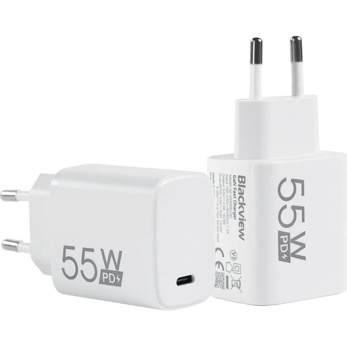 Blackview Type C GaN Power Adapter 55W White