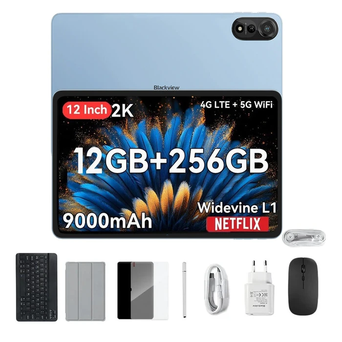 BlackView Mega 2 Set 12" 4G 12GB 256GB Blue (MEGA2BL) (BVIMEGA2BL)