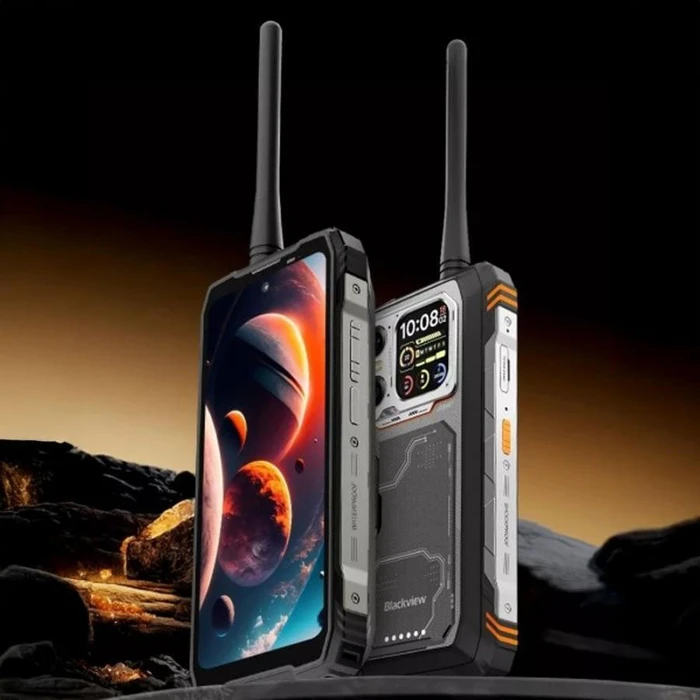 Blackview Smartphone Rugged Walkie Talkie 5G Black