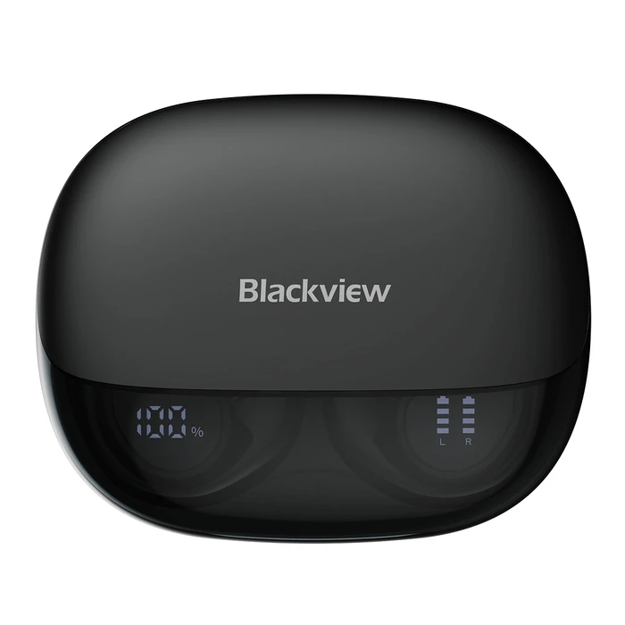 Blackview Headphones BT6 AirBuds 300 with Charging Dock Obsidian Black