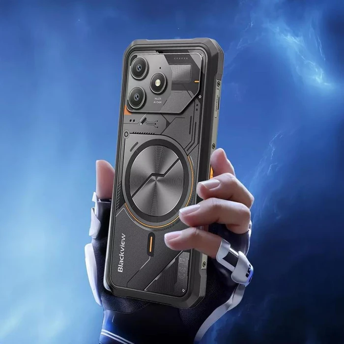 Blackview Rugged Phone Fort100 B 8GB 128GB NFC Android 16 Armor Black