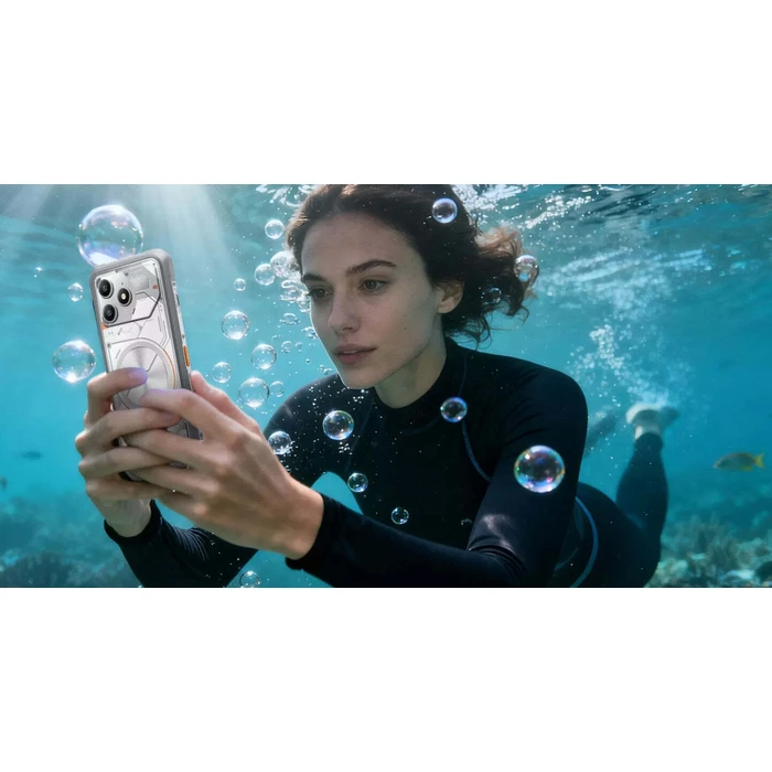 Blackview Rugged Phone Blackview FORT100-G 6.56 Inch 8GB 128GB NFC Android 16 Armor Grey