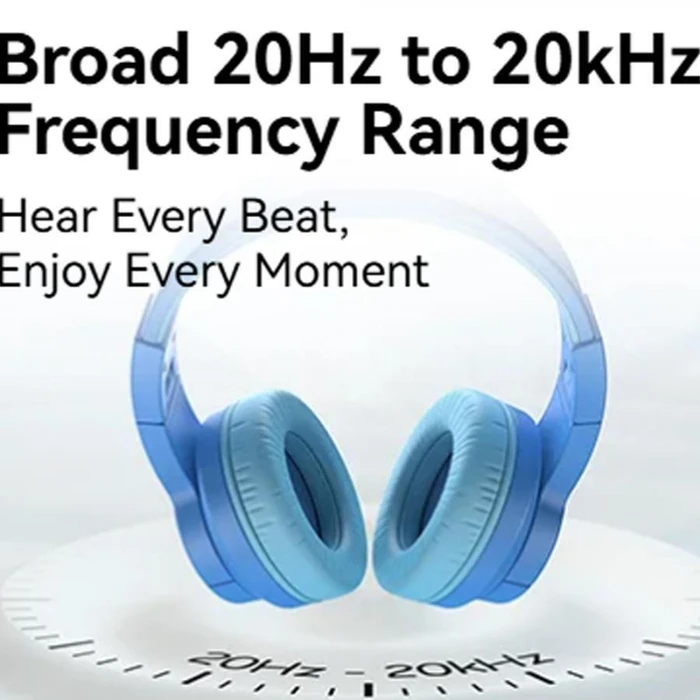 BLACKVIEW Kids Wired Foldable FitBuds K1 Ocean Blue