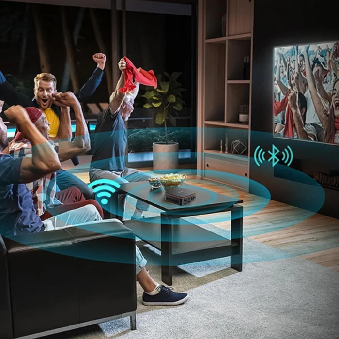 Blackview Mini PC AMD Ryzen 3 3300U 16GB DDR4 512GB SSD 2280 4K WiFi 5 Windows 11 Pro Black