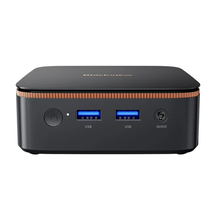 Blackview Mini PC AMD Ryzen 3 3300U 16GB DDR4 512GB SSD 2280 4K WiFi 5 Windows 11 Pro Black