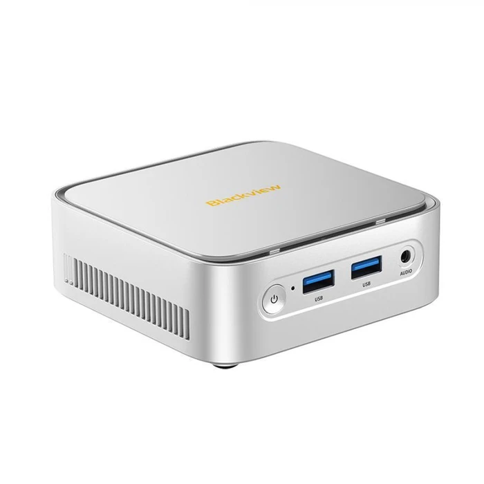 Blackview Mini PC Set 4 Core AMD Ryzen 5 3500U 16GB 512GB Windows 11 Pro Silver