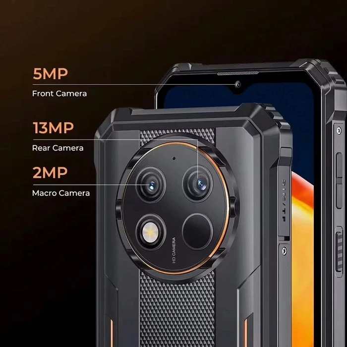 Oukitel WP28E Dual SIM (4/64GB) Ανθεκτικό Smartphone Μαύρο