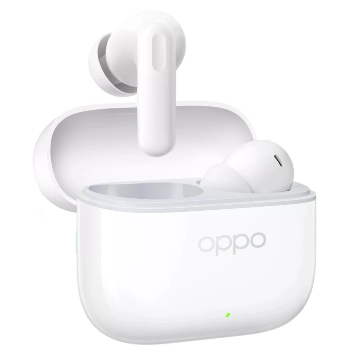 Oppo Enco Buds3 Pro Bluetooth Handsfree Earbuds Sweat-Resistant with Charging Case - White