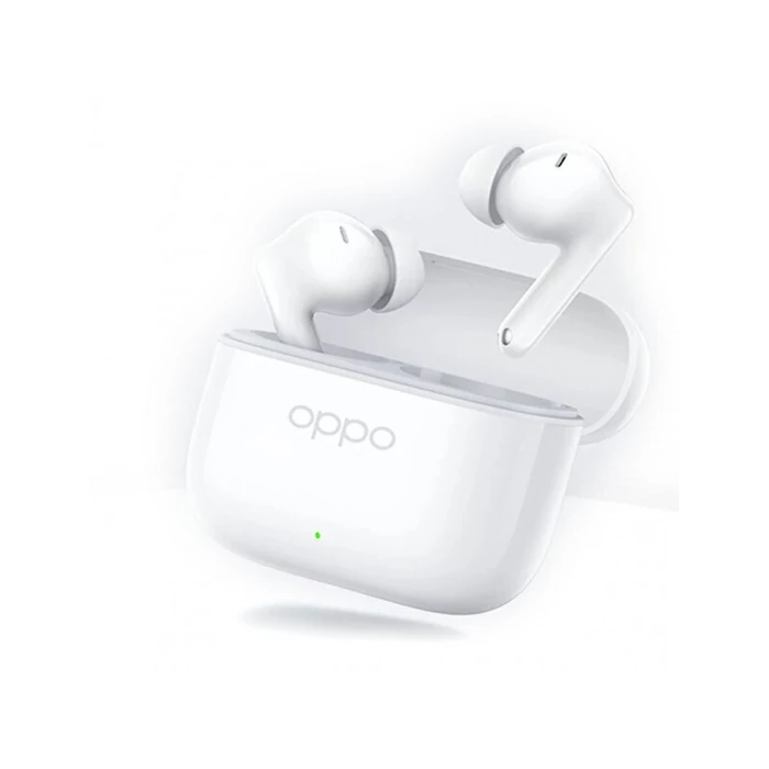 Oppo Enco Buds3 Pro Bluetooth Handsfree Earbuds Sweat-Resistant with Charging Case - White