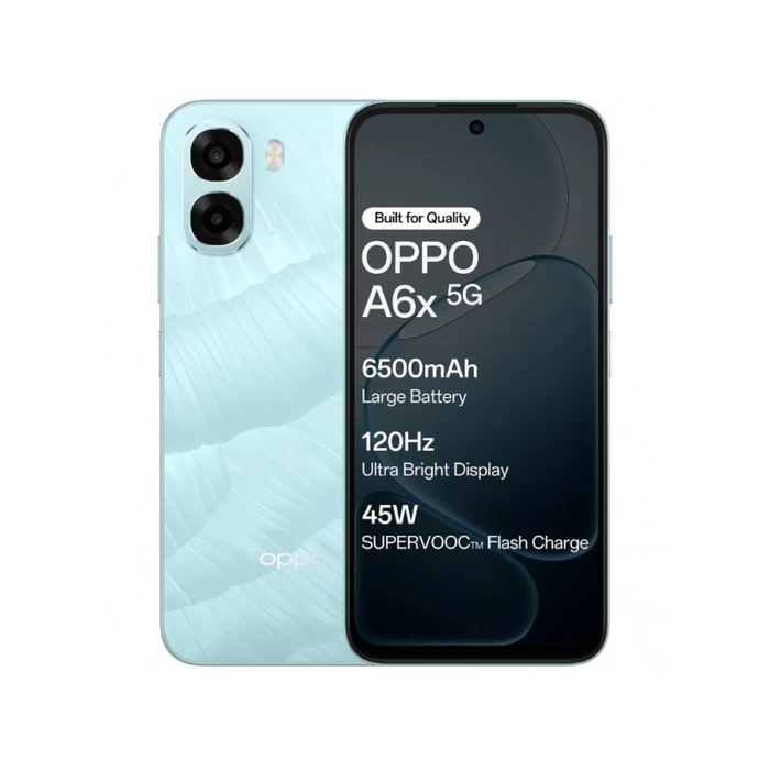 OPPO Smartphone A6X 4GB 128GB DS 5G Ice Blue