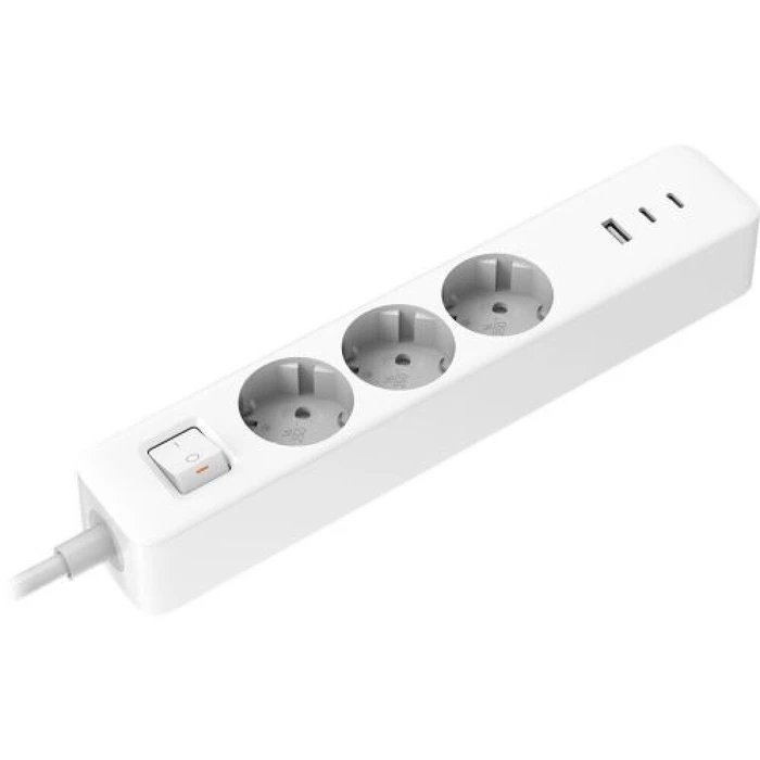 Xiaomi 20W Power Strip 3-Socket with USB-C & USB-A, 1.4m Cable (BHR07UKEU)