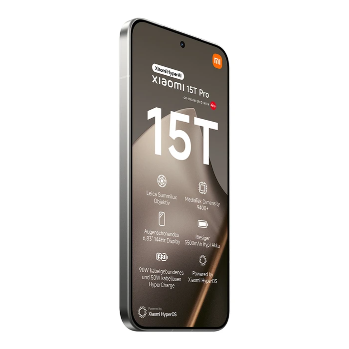 XIAOMI 15T Pro 12+256GB Dual SIM 5G Gray OEM