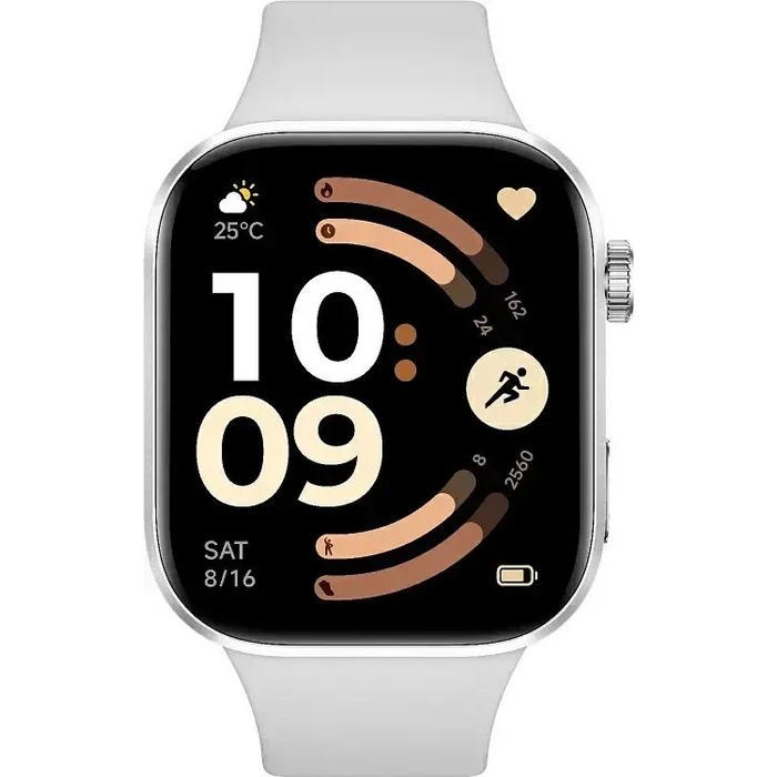 Xiaomi Redmi Watch 6 Aluminium 46mm με παλμογράφο (Silver Gray)