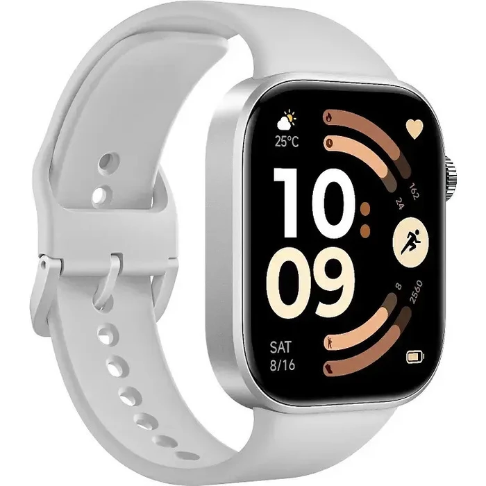 Xiaomi Redmi Watch 6 Aluminium 46mm με παλμογράφο (Silver Gray)