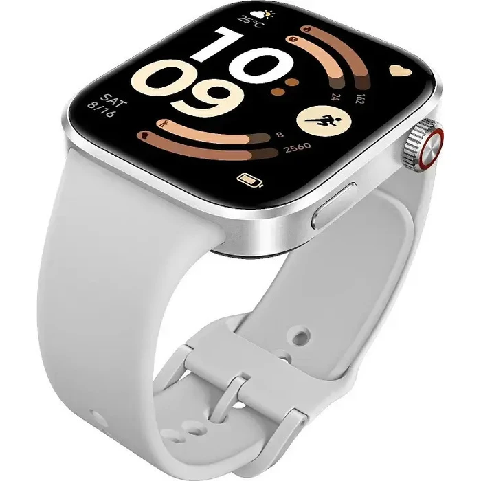 Xiaomi Redmi Watch 6 Aluminium 46mm με παλμογράφο (Silver Gray)