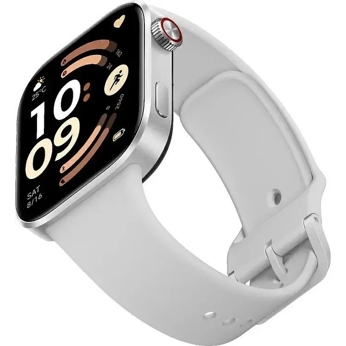 Xiaomi Redmi Watch 6 Aluminium 46mm με παλμογράφο (Silver Gray)