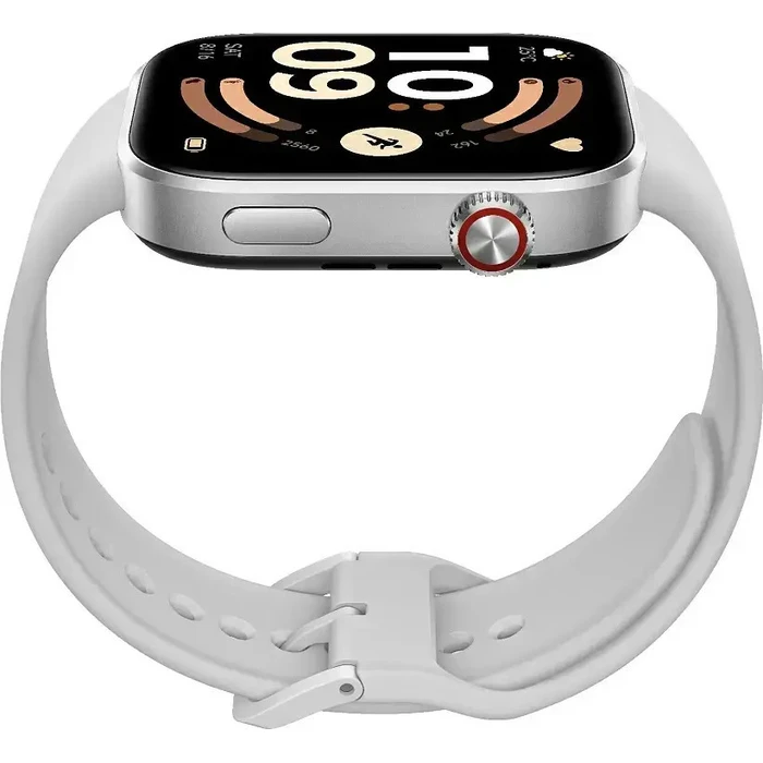 Xiaomi Redmi Watch 6 Aluminium 46mm με παλμογράφο (Silver Gray)