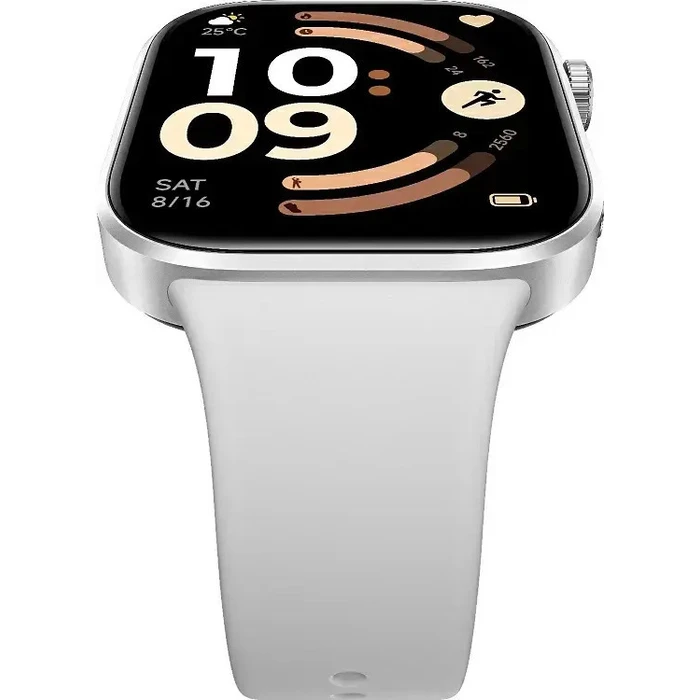 Xiaomi Redmi Watch 6 Aluminium 46mm με παλμογράφο (Silver Gray)