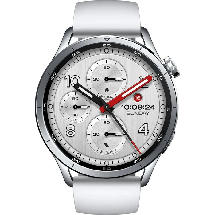 Xiaomi Watch S5 Stainless Steel 46mm Αδαβροχό με Παλημογράφο (Silver)