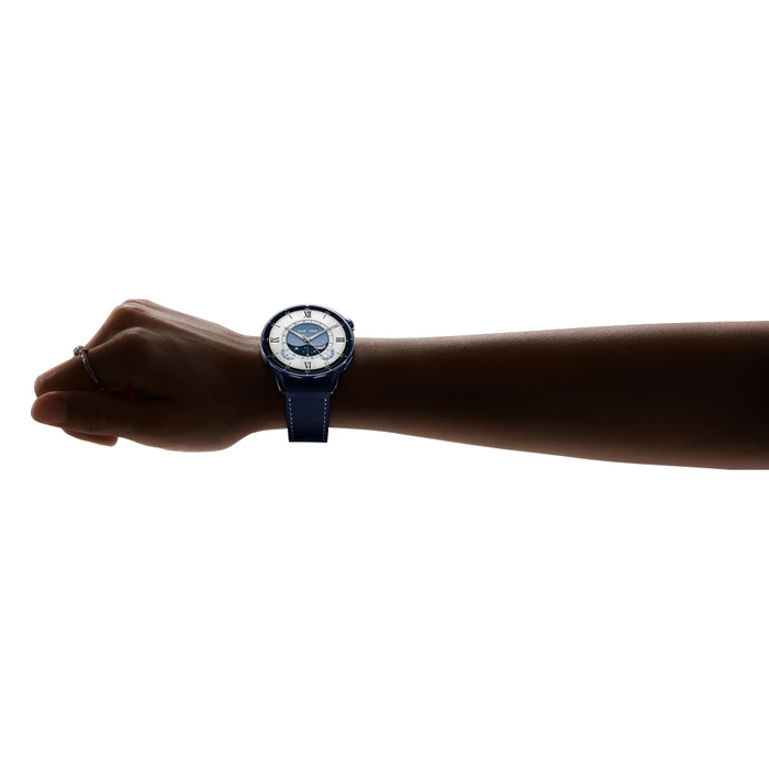 Xiaomi Watch S5 Stainless Steel 46mm Αδαβροχό με Παλημογράφο (Silver)