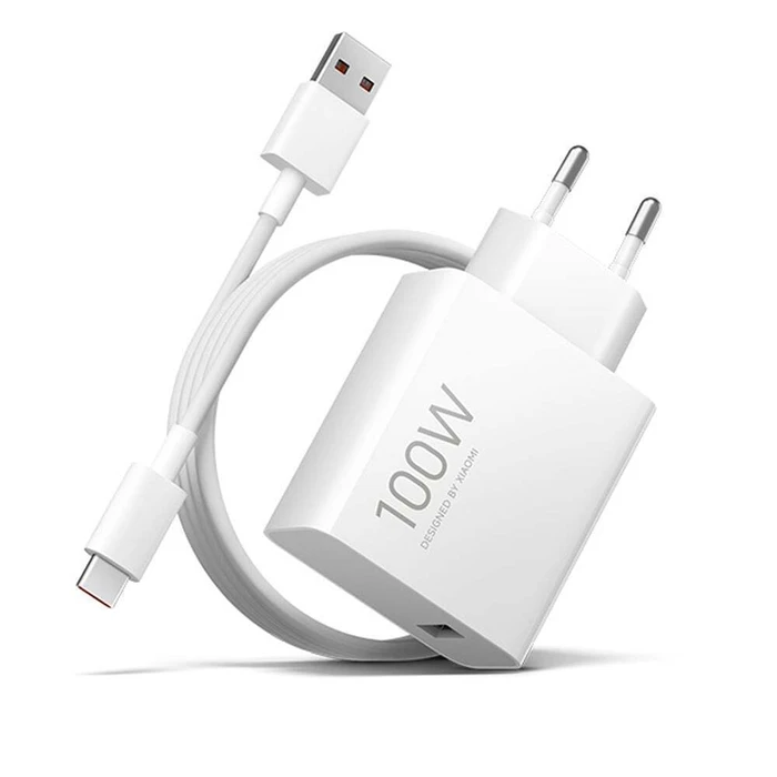 XIAOMI Σετ Φορτιστή 100W (Type-A) EU BHR095VEU με Καλώδιο 1m